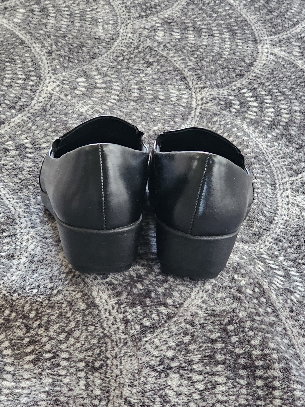 BareTraps Black Laser-Cut Slip-On Loafers - Picture 7 of 10
